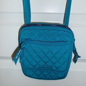 Vera Bradley Quilted Crossbody Hipster Teal